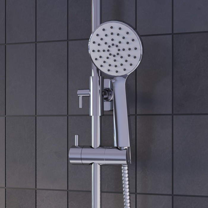 Приобрести iddis душевая система joker, круглая d-200мм, хром joksb1fi06