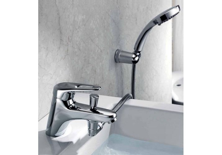 Приобрести 71312000 logis смеситель для ванны и душа monotrou, однорычажный