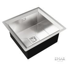 Oulin Кухонная мойка 51х49 см, сатин Oulin OL-FU114