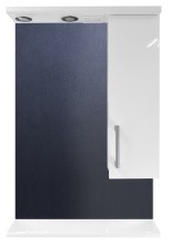 Loranto Зеркало-шкаф Модерн 60х82 см правостороннее, (CS00046070)