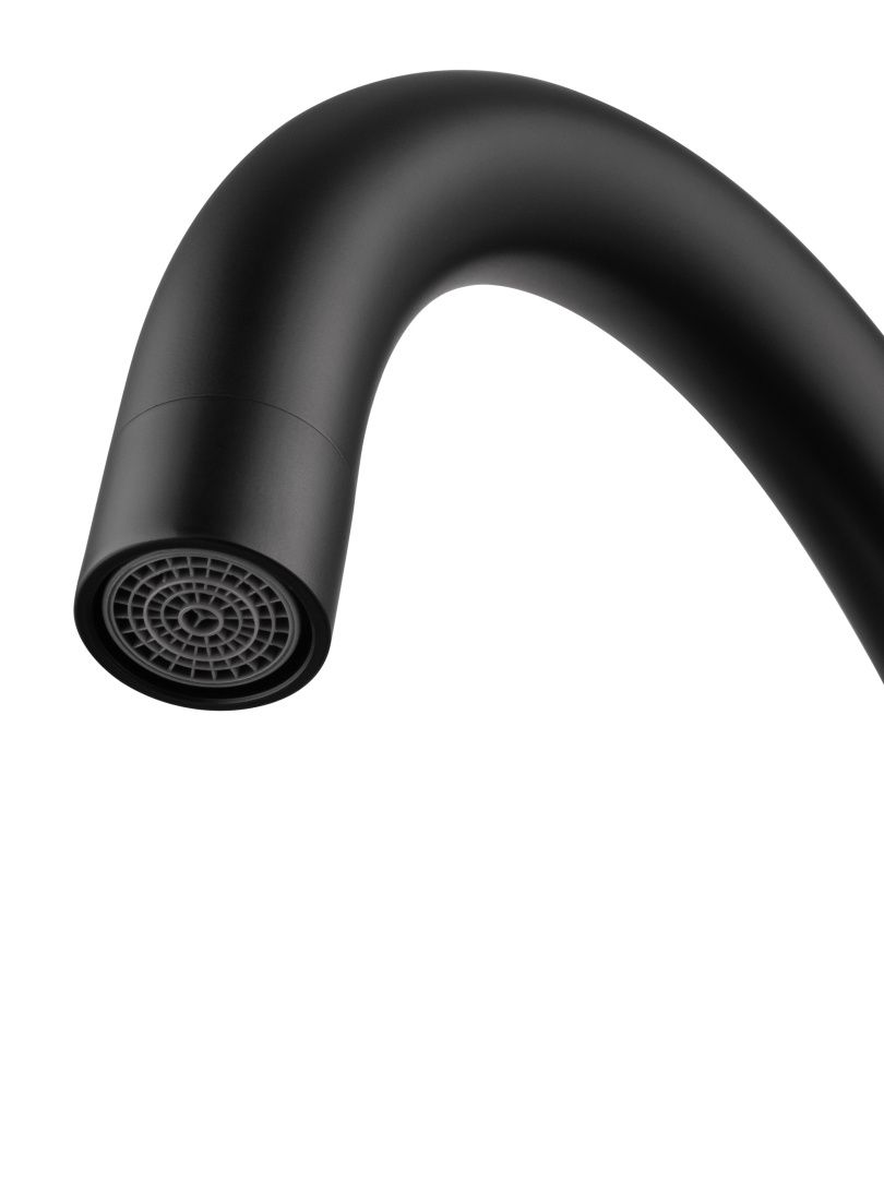 Приобрести смеситель для кухни wonzon & woghand, черный матовый (ww-a21102-mb)