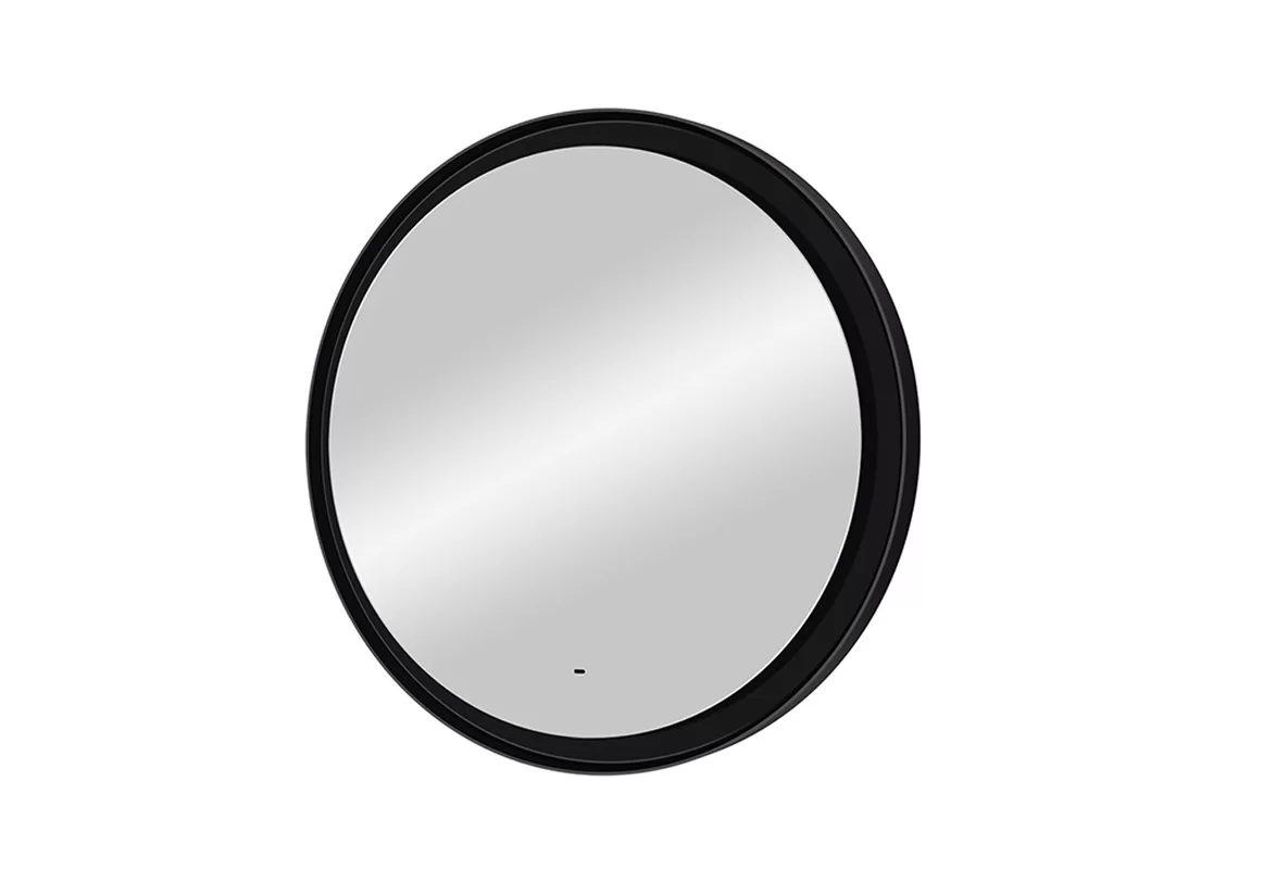 Приобрести continent зеркало с подсветкой planet black 100х100 см, черное