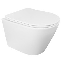 Loranto Унитаз подвесной KROSA 36х48,5 см с системой смыва "Tornado" (87266)