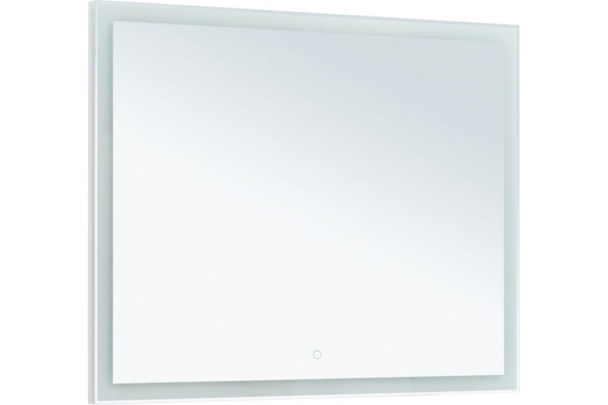 Приобрести aquanet зеркало гласс 120 см, led подсветка, белое