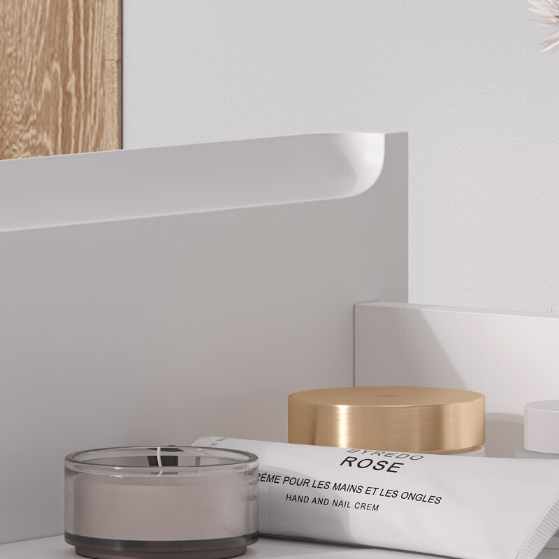 Приобрести equil тумба напольная с раковиной nice 80 см, белая матовая tnnice80.2y-05