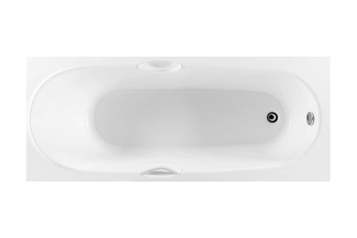 Приобрести aquanet акриловая ванна dali 170x70 см, белая