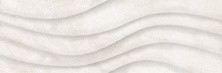 Плитка настенная Alma Ceramica Teira Белая рельефная волны