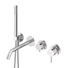 CEZARES Встраиваемый смеситель для ванны и душа LEAF-VDIM3-D-L-01