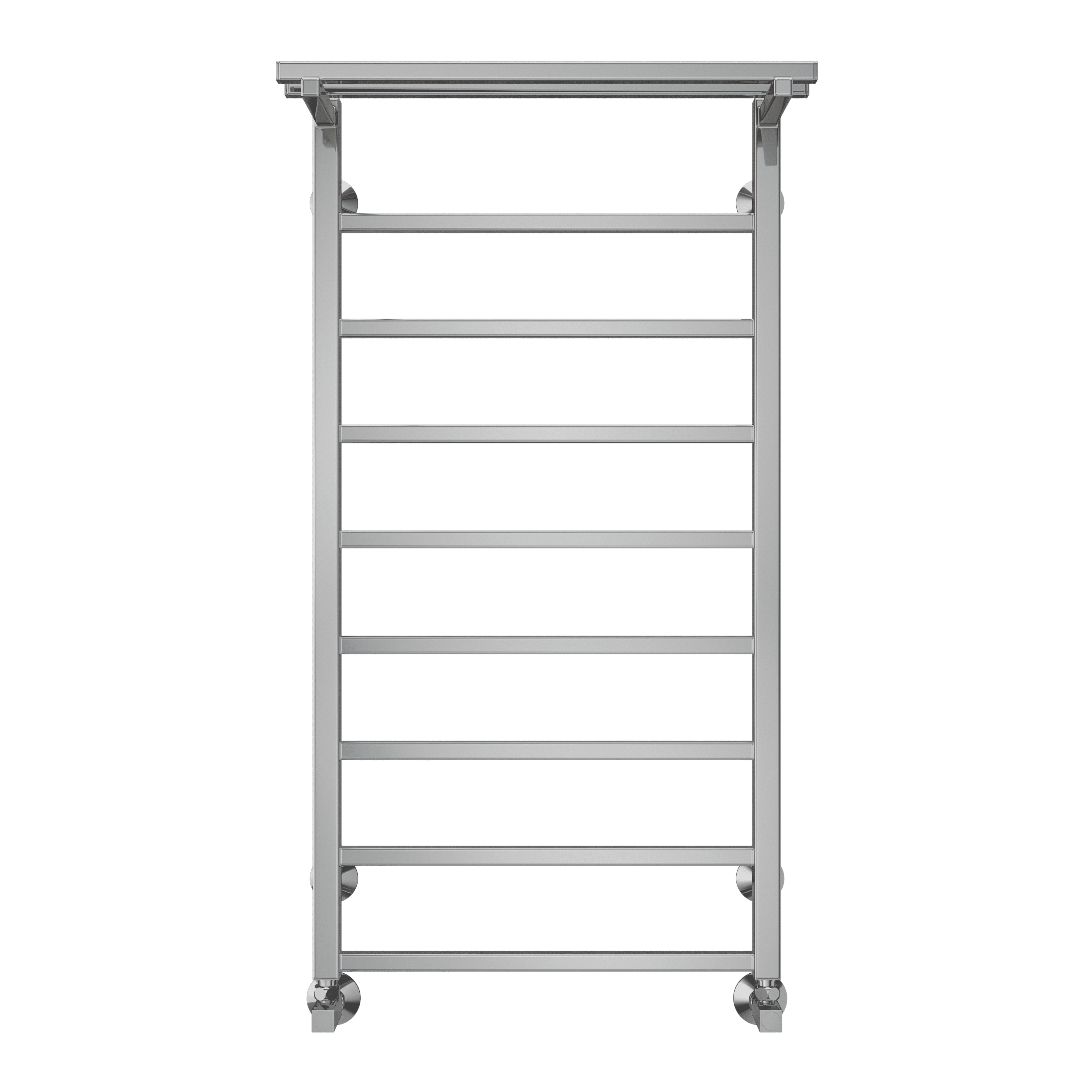 Приобрести terminus полотенцесушитель контур п9 50х100 см, с полкой, водяной, хром