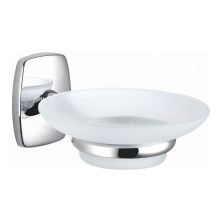 Мыльница с держателем WONZON & WOGHAND PORTO, Хром (WW-1201)