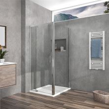 Vincea Душевое ограждение Intra 90\100х90 см, прозрачное, хром VSR-1I901090CL