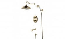 LEMARK Душевая система Villa, скрытый монтаж, бронза LM4822B