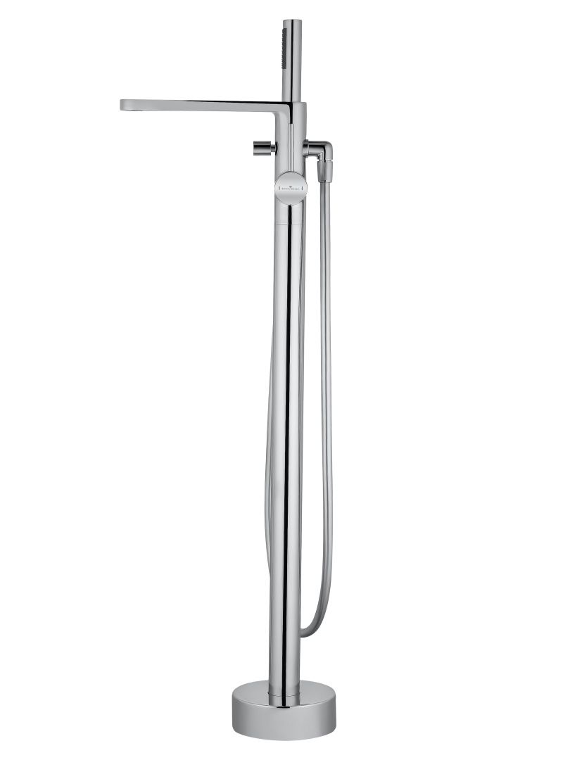 Приобрести смесители напольные для ванн и раковин wonzon & woghand stick, хром (ww-88649901-cr)