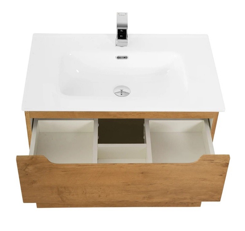 Приобрести тумба подвесная с раковиной belbagno etna-700-2c-so-rn-p 70 см, rovere nature