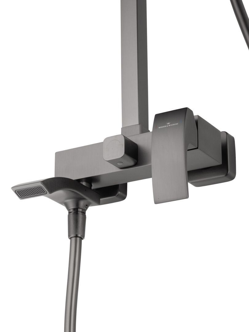 Приобрести душевая система wonzon & woghand fit, темный графит (ww-88739009-bgm)