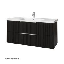 Caprigo Тумба с раковиной RAIN 120 см, графит, эмаль