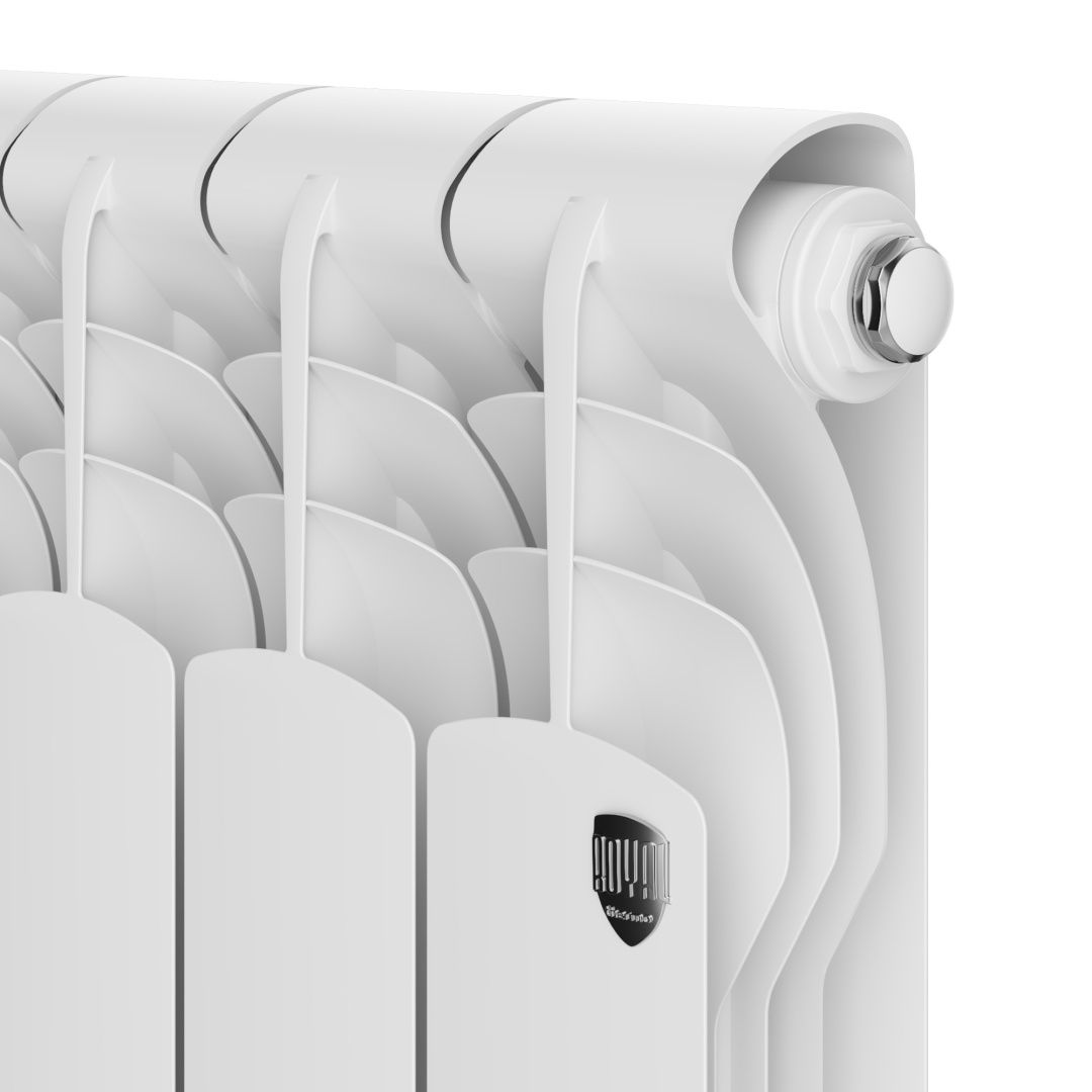 Приобрести royal thermo радиатор биметаллический revolution bimetall 350 , белый - 8 секц.