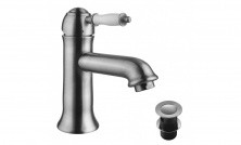 LEMARK Смеситель для раковины Villa с донным клапаном, хром LM4806C