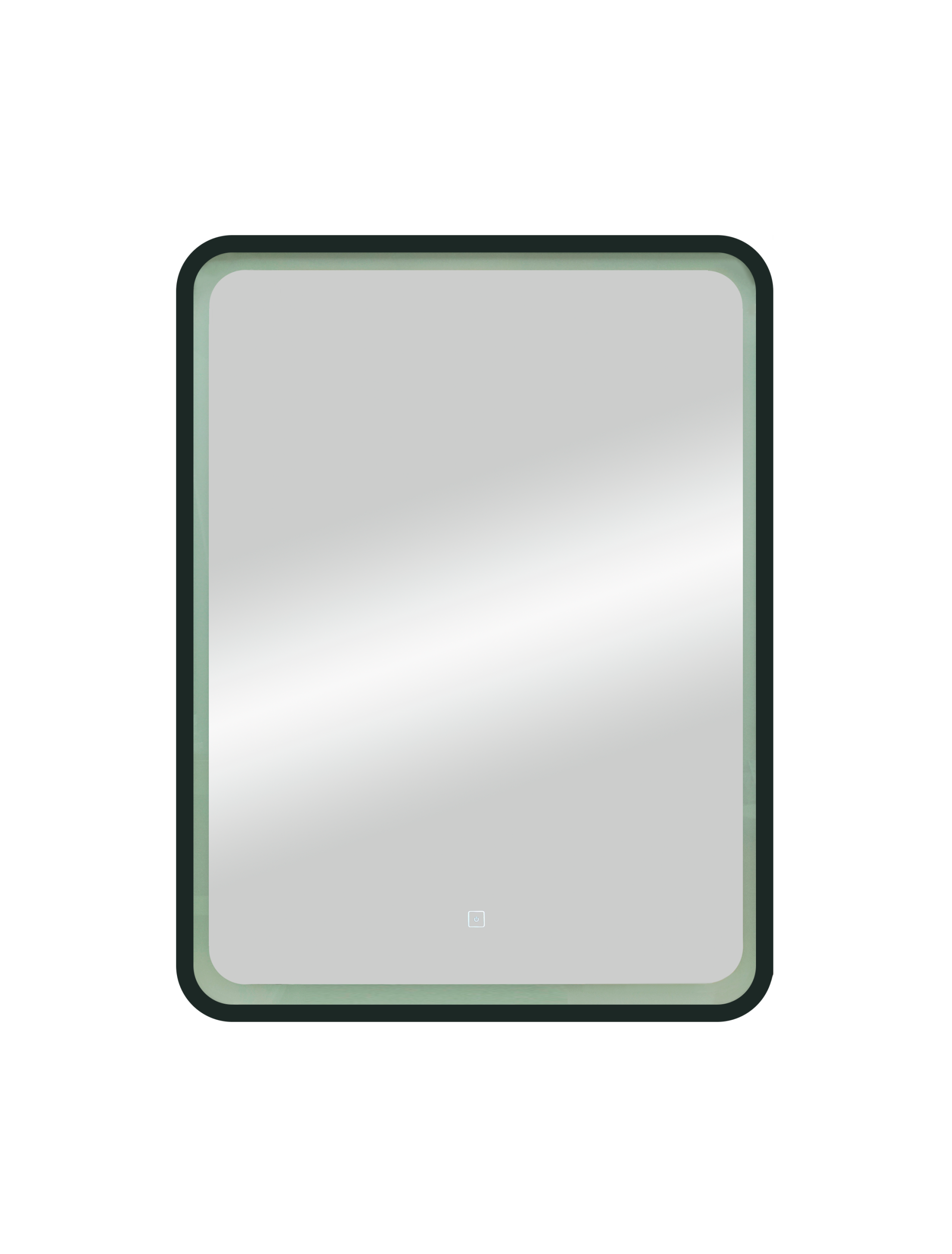 Приобрести mirsant зеркало premier black 60х80 см, с подсветкой ут000070011