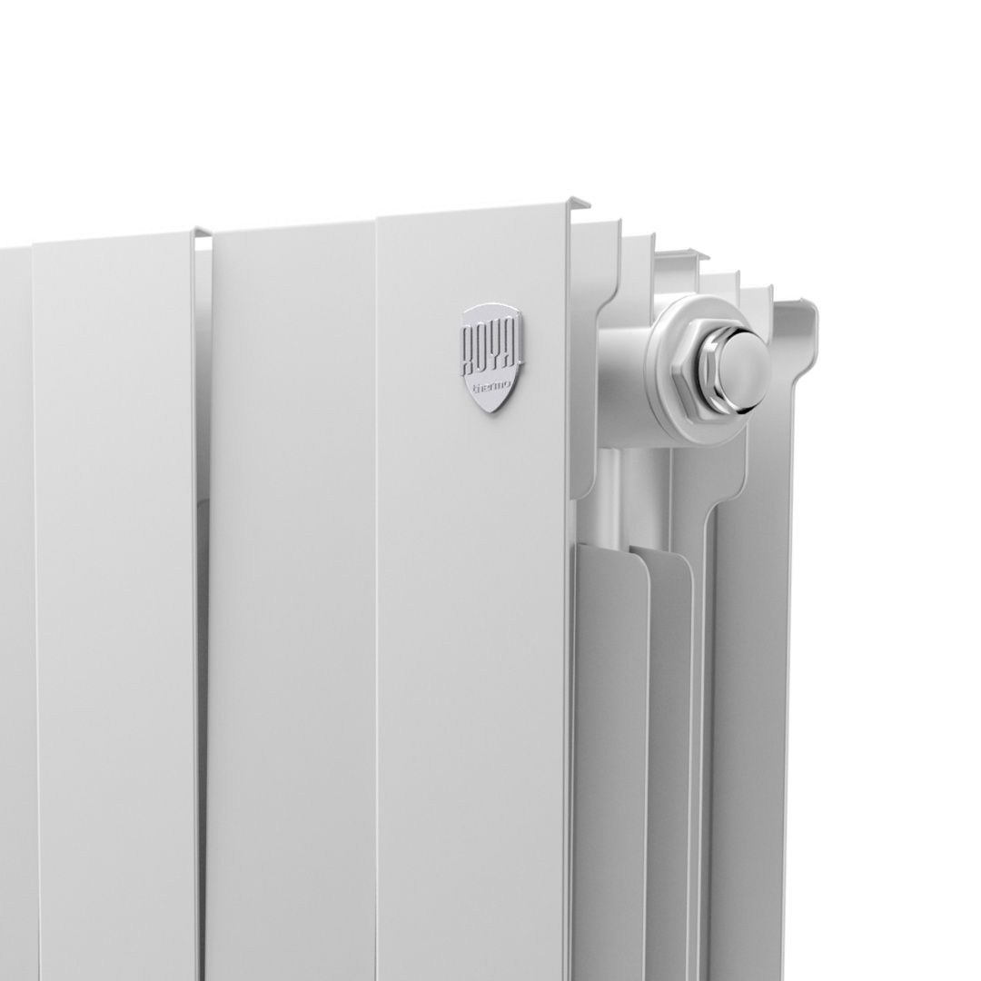 Приобрести royal thermo радиатор биметаллический pianoforte 500 /bianco traffico ( белый ) - 4 секц.