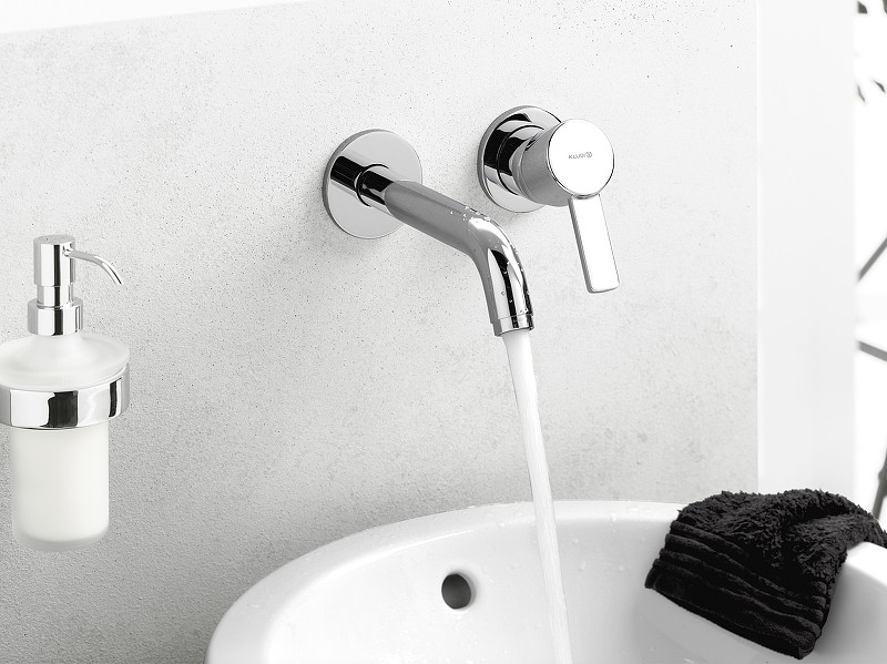 Приобрести kludi смеситель для раковины zenta 110мм, хром 382450575