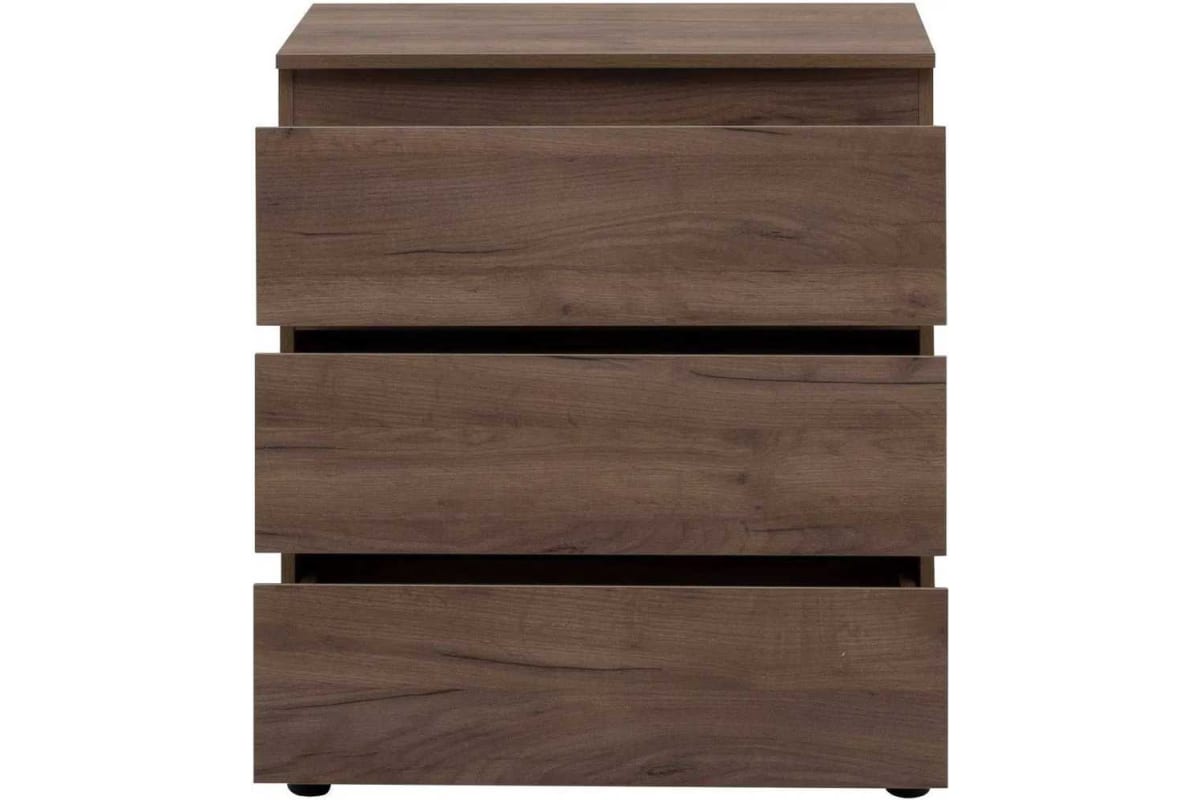 Приобрести aquanet комод сканди 70x40 см, дуб крафт (3 ящика)