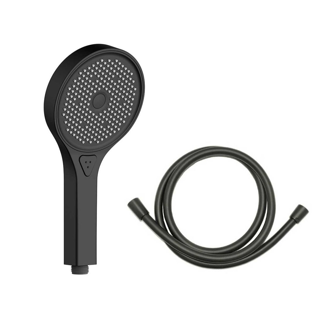 Приобрести vincea встраиваемая душевая система с термостатом, черная матовая vsfw-422t2mb