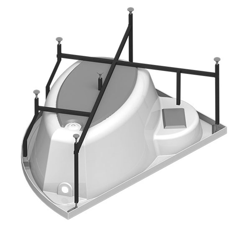 Приобрести радомир акриловая ванна алари 168x120 см r ( комплект каркас )