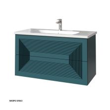 Caprigo Тумба с раковиной MODO Quarta 100 см, море