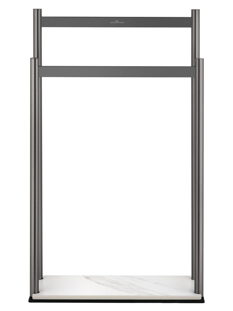 Приобрести стойка для полотенец wonzon & woghand, темный графит (ww-v4901-gm)