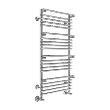 Terminus Полотенцесушитель Вента Люкс П20 50х100 см, с полкой, водяной, хром