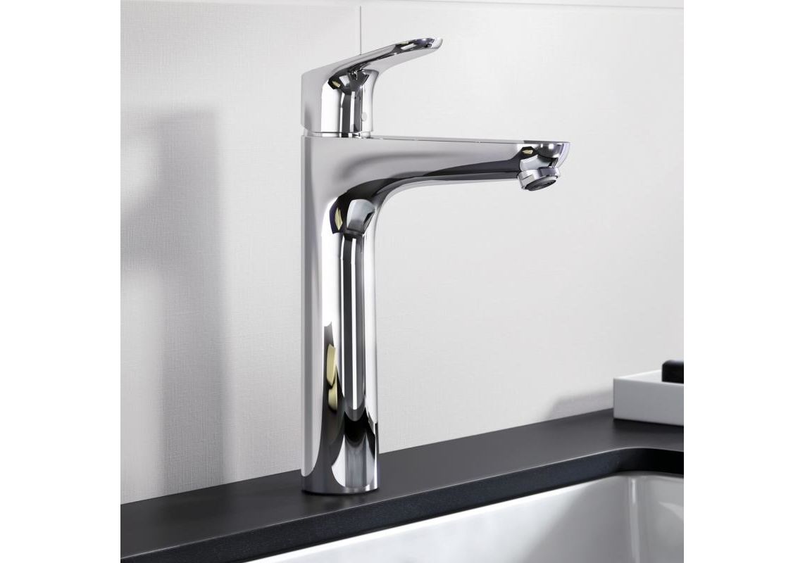 Приобрести 31532000 focus смеситель для раковины 230, однорычажный, без донного клапана