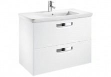 Тумба подвесная Roca The Gap с раковиной 60 см, белый матовый Z.RU93.0.273.4; 7.3274.7.200.0