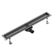 Душевой трап-лоток 80 см WONZON & WOGHAND, Темный графит (WW-651800T-BGM)