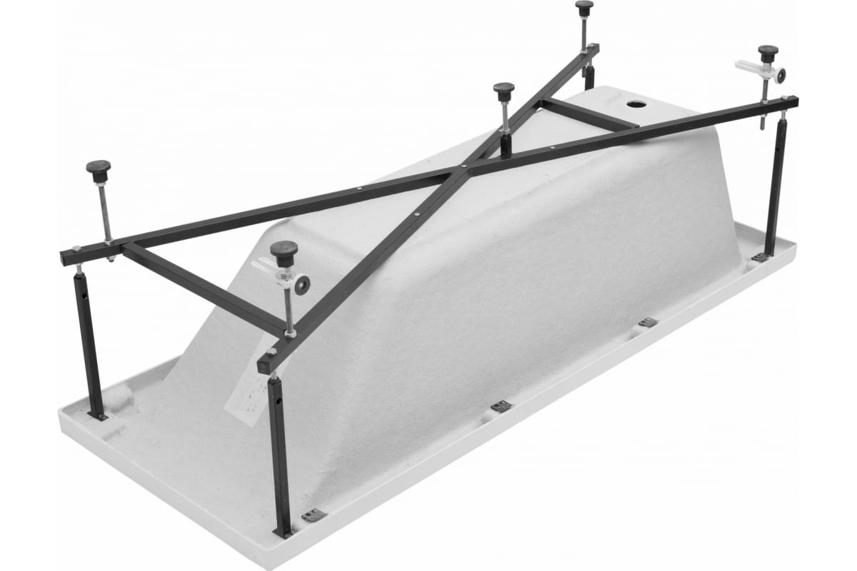 Приобрести aquanet акриловая ванна bright 180x80 см, белая