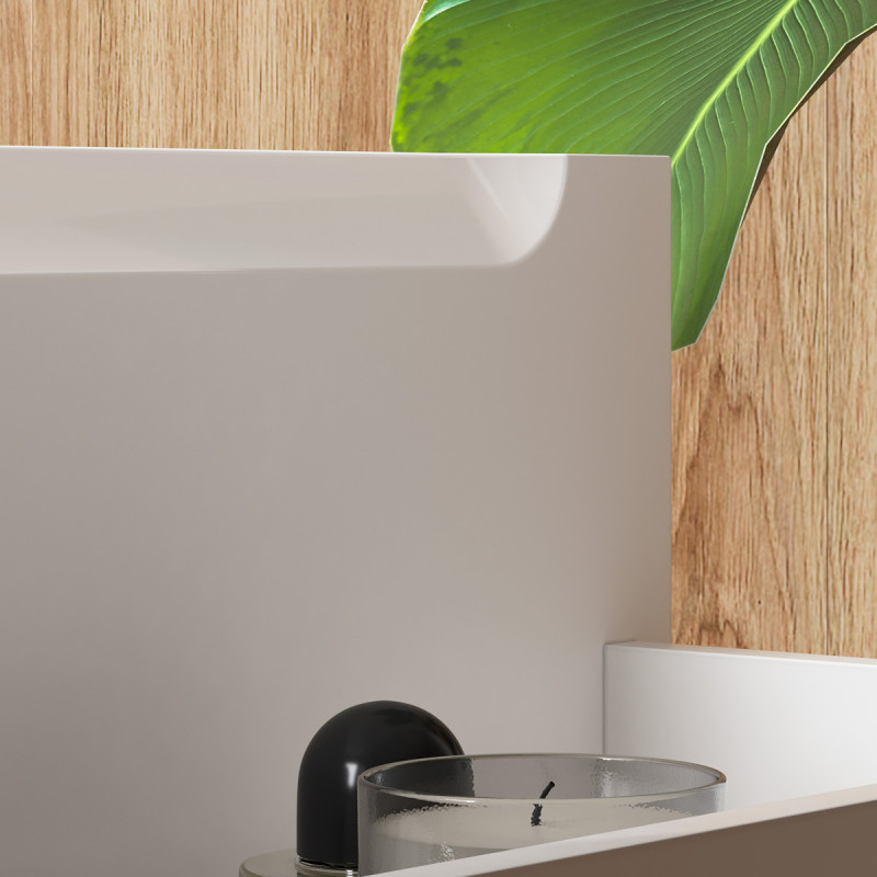 Приобрести equil тумба напольная с раковиной corner 80 см, белая tpcrnr80.2y-06