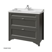 Caprigo Тумба с раковиной PRESTON 90 см, графит
