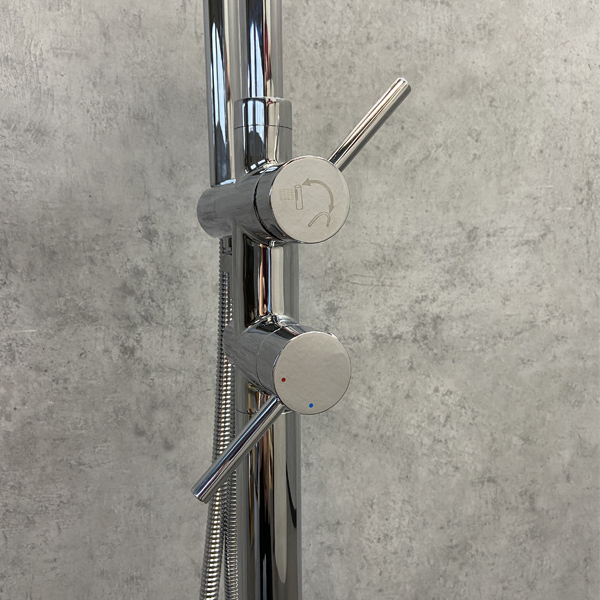 Приобрести comforty смеситель напольный, fe0002-cct, хром