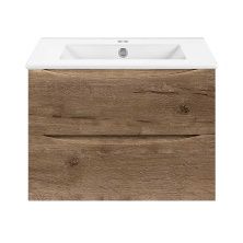 Vincea Тумба подвесная Mia Slim 70 см, дуб винтаж VMC-2MC700S1VO;VBS-13970S1