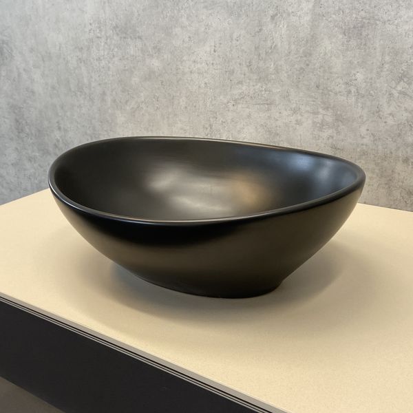 Приобрести comforty раковина 7838mb 40х35 см, черная матовая