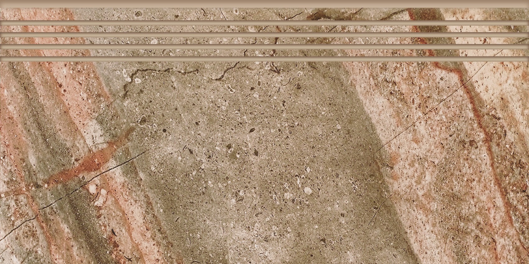 Приобрести ступень kerranova genesis brown/коричневый 105-lr st01 lappato 29,4x60