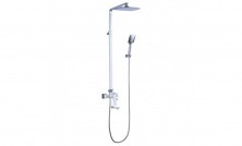 LEMARK Душевая система Allegro с лейкой Тропический дождь, хром LM5962CW