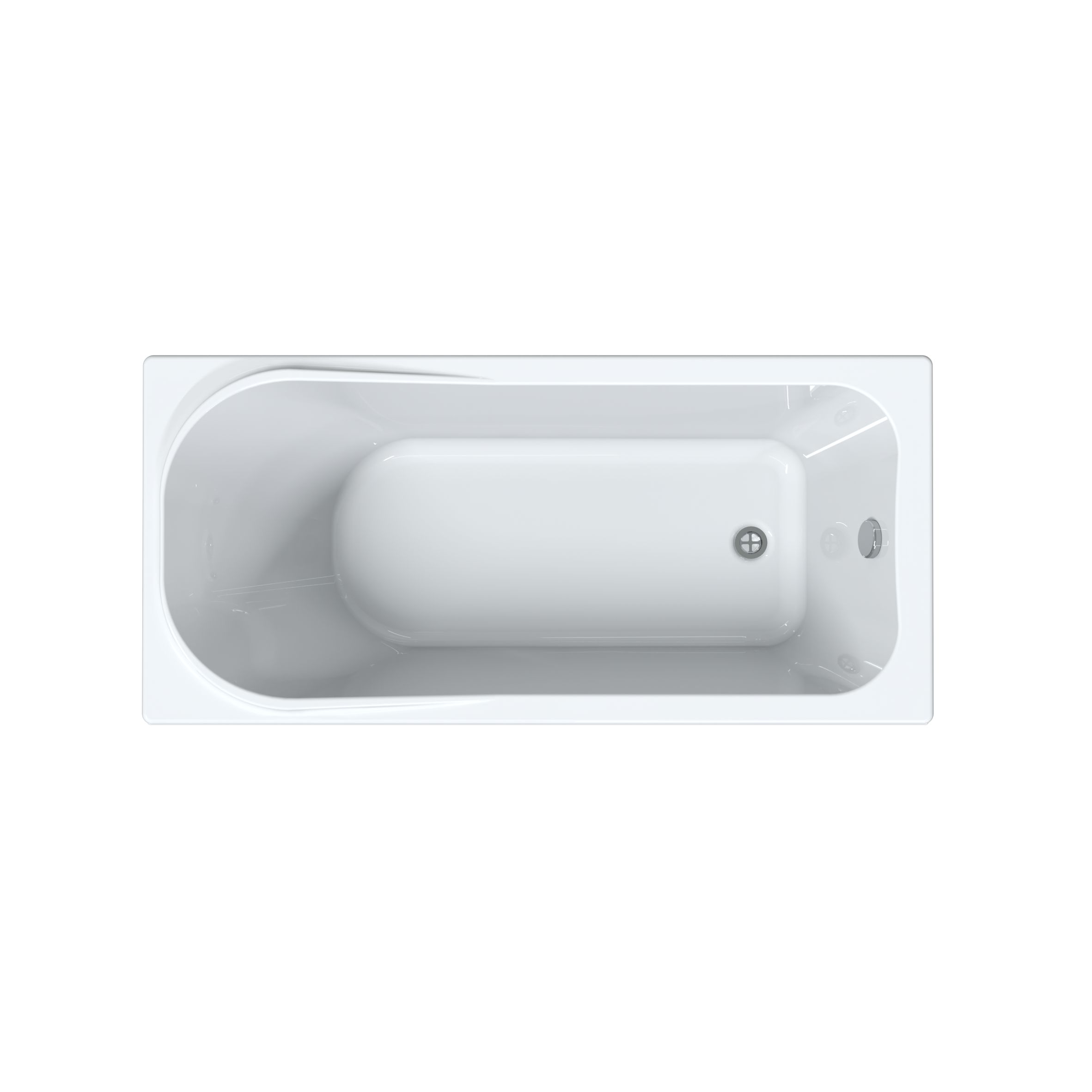 Приобрести mirsant ванна акриловая гагра 150*70 см, белая, ут000068390