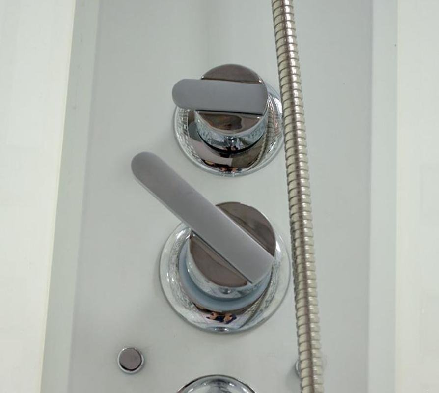 Приобрести тритон душевая кабина стандарт в, полосы дн4 100х100 см, белая с узором щ0000030294