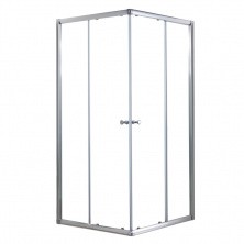 Ограждение для душа Azario Greenwood AZ-NNE1142 100х100 см , хром, прозрачное