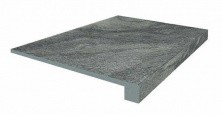 Ступень Coliseumgres Sanremo серая 33х45см, фронтальная, натуральная