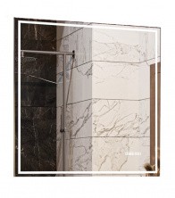 Зеркало Velvex Klaufs Media 70 см c антизапотеванием, Bluetooth, подсветка, сенсорное управление, zkKLA.me.70.al