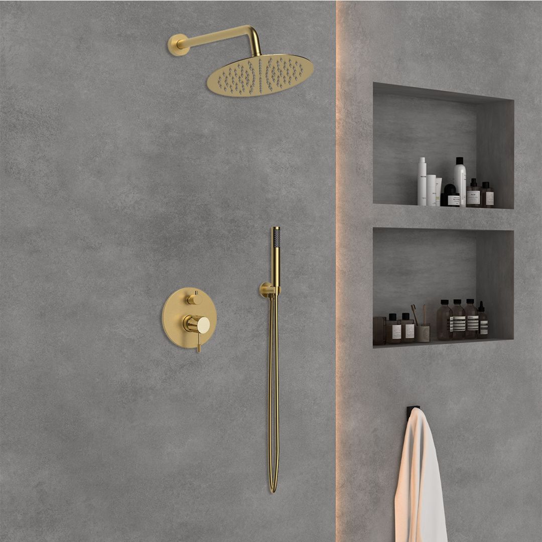 Приобрести vincea встраиваемая душевая система desire, брашированное золото vsfw-1d1bg