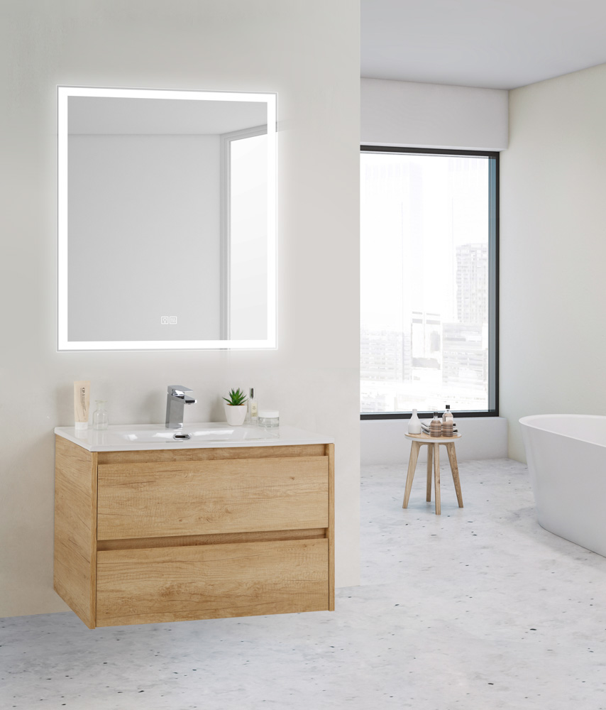 Приобрести belbagno зеркало 70х80 см spc-grt-700-800-led-tch-warm