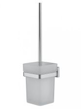 Туалетный ершик в комплекте WONZON & WOGHAND FLAT, Хром (WW-9729)